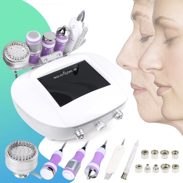 Mychway Ultrasound Beauty Device With Microdermabrasion & Microcurrent For Facial Care