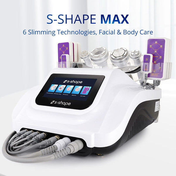 MS-45T6SB 6-In-1 30K Cavitation S Shape Machine For Body & Face Care