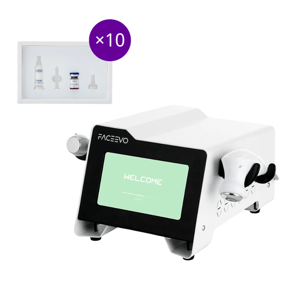 FaceEvo Dual-Frequency Ultrasound EMS Facial Machine For Skin Rejuvenation