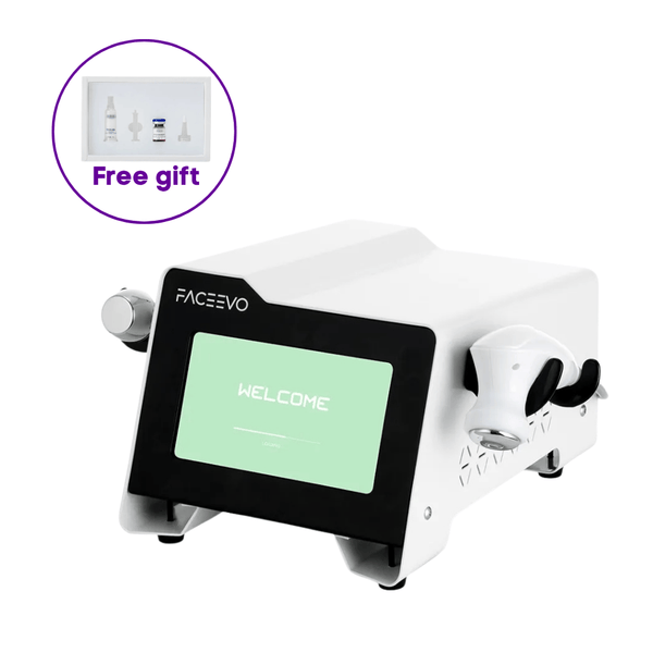 FaceEvo Dual-Frequency Ultrasound EMS Facial Machine For Skin Rejuvenation