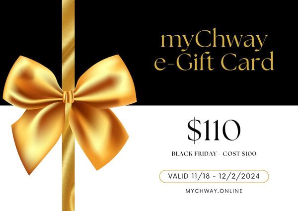 MYCHWAY Black Friday e-Gift Card