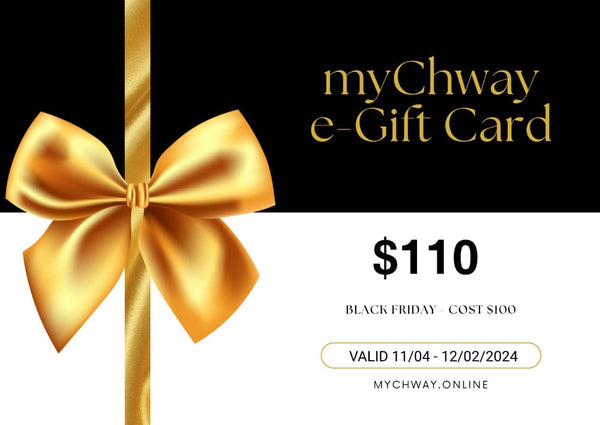 MYCHWAY Black Friday e-Gift Card