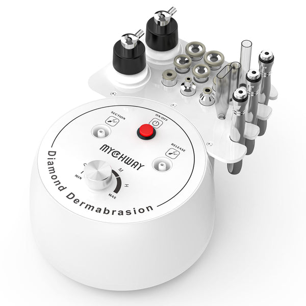 3-In-1 Diamond Microdermabrasion Machine With 9 Heads For Home Use