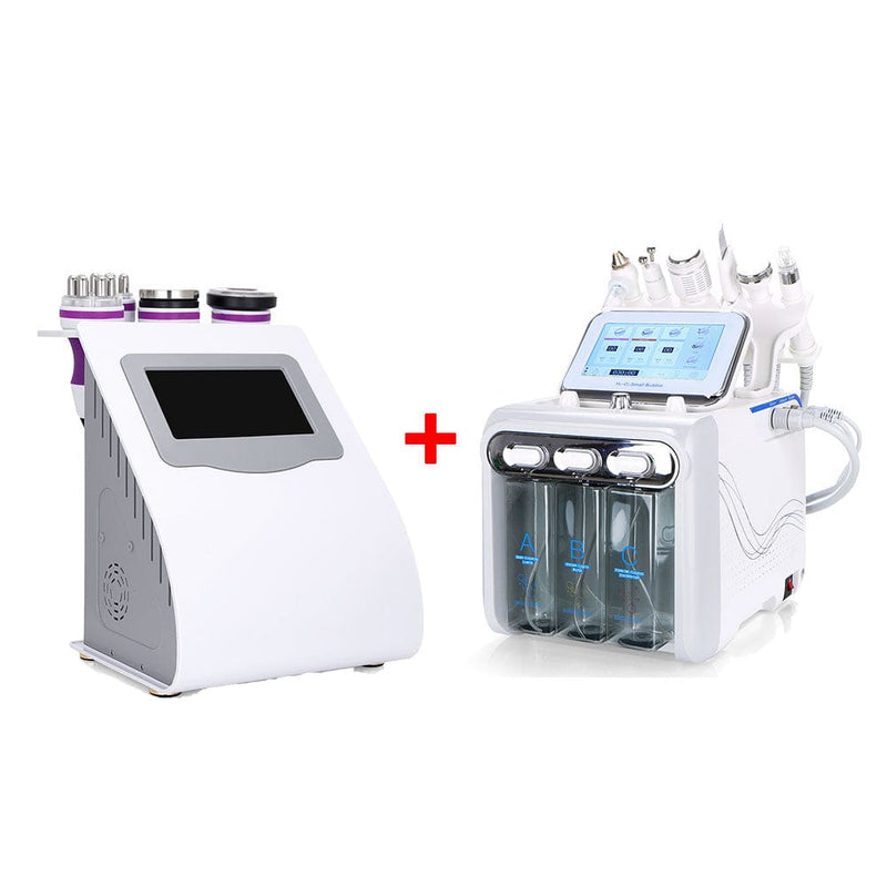 5 In 1 Ultrasonic Cavitation Vacuum RF Beauty Machine With 6 in 1 Facial Cleaning Skin Rejuvenation Beauty Machine