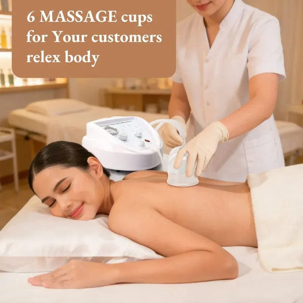 Woman receiving a massage with a professional in a spa setting.