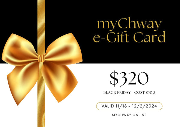 MYCHWAY Black Friday e-Gift Card