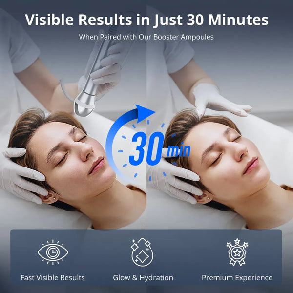 FaceEvo LDM Ultrasound Facial Machine With 3 & 10 MHz For Pro Skin Rejuvenation--visible results in just 30 mins
