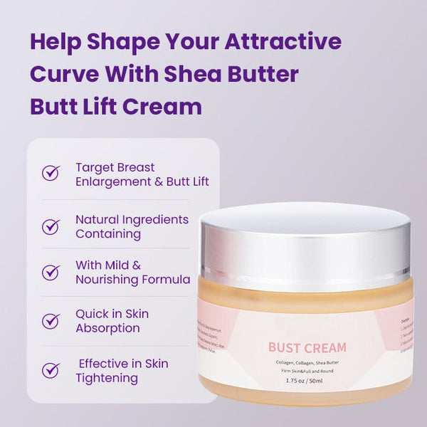 Mychway 50ML Shea Butter Cream For Buttock Lifting & Body Massaging