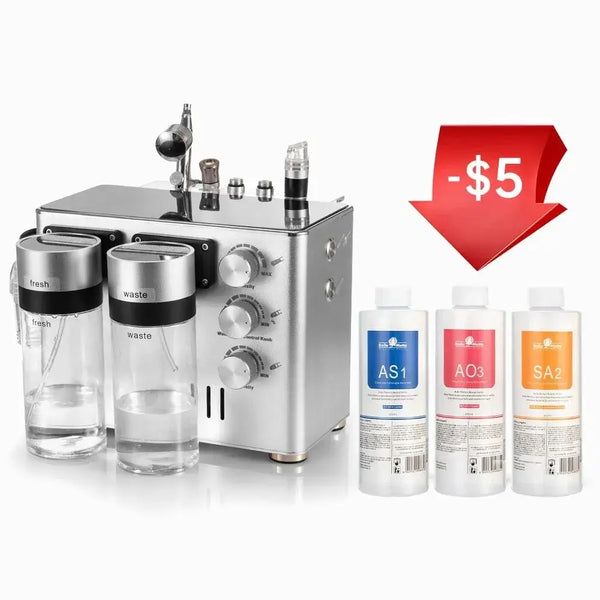 3 in 1 Hydro Microdermabrasion Facial Care Machine With Sprayer