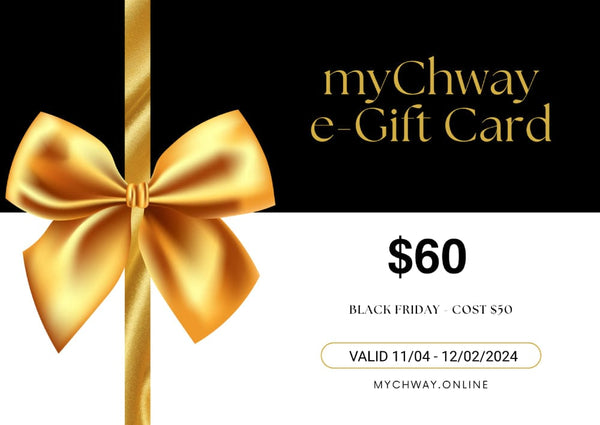 MYCHWAY Black Friday e-Gift Card