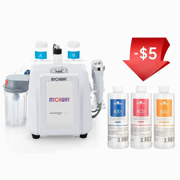 8-in-1 Hydro Dermabrasion (Aqua Peeling) System For Pro-Level Skin Rejuvenation
