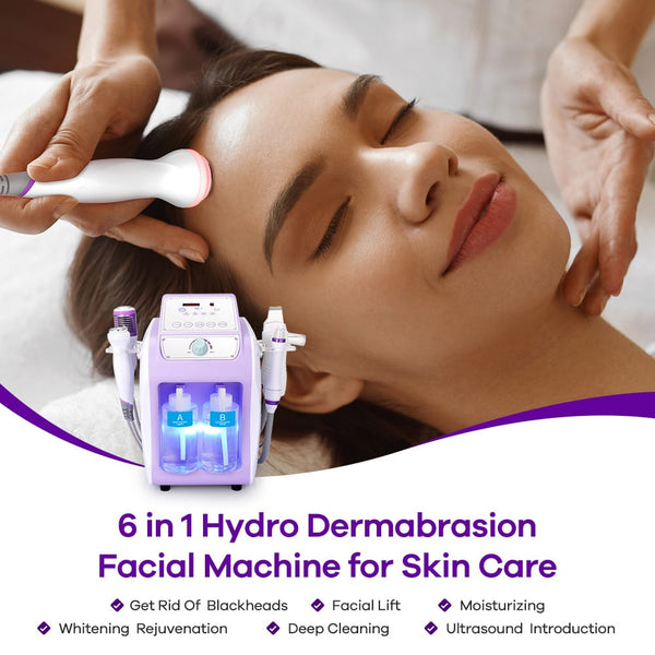 6 in 1 Hydro Dermabrasion Facial Machine for Skin Care