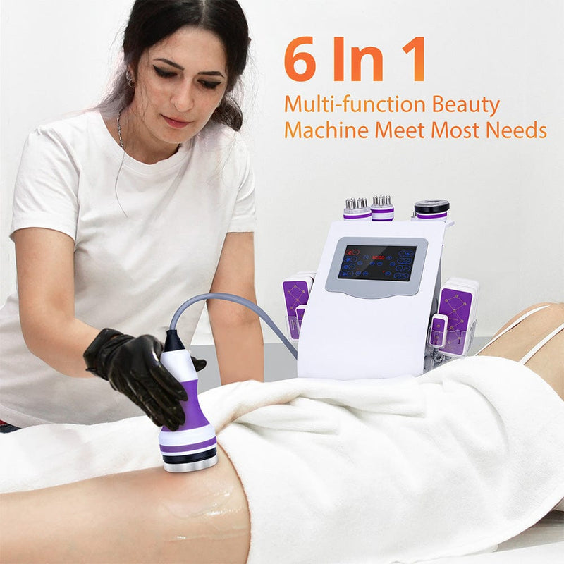 6in1 Ultrasonic Cavitation RF Vacuum Slim Skin Care Lifting Body Slimming Beauty Machine