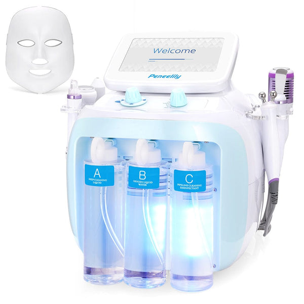 SR-AF1328 7-In-1 Hydro Dermabrasion Beauty Machine Display