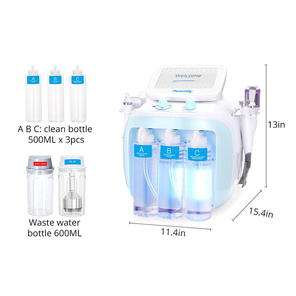 SR-AF1328 7-In-1 Hydro Dermabrasion Beauty Machine Product Size