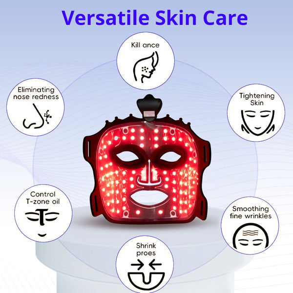 LT-110Y-B Black LED Face Mask For Versatile Skin Care