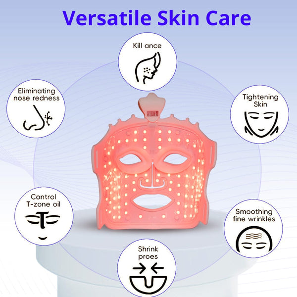 LT-110Y-W White LED Face Mask For Versatile Skin Care