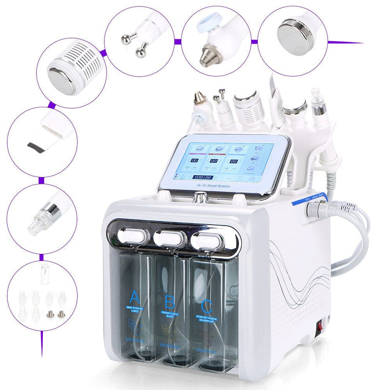 5 In 1 Ultrasonic Cavitation Vacuum RF Beauty Machine With 6 in 1 Facial Cleaning Skin Rejuvenation Beauty Machine