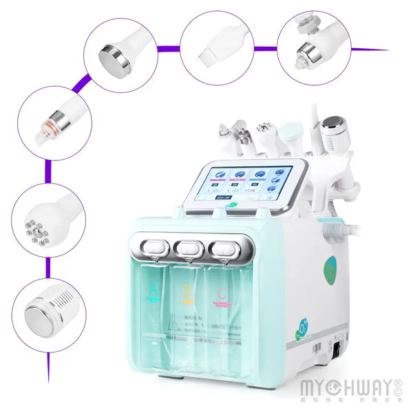 Mychway 6-In-1 Hydrodermabrasion Machine For Skin Cleansing & Rejuvenation