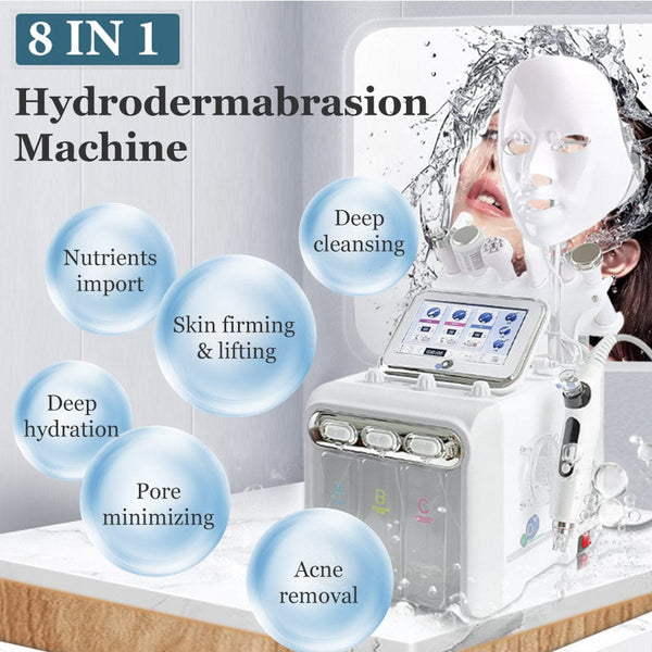 8 In 1 Professional HydroDermabrasion Machine