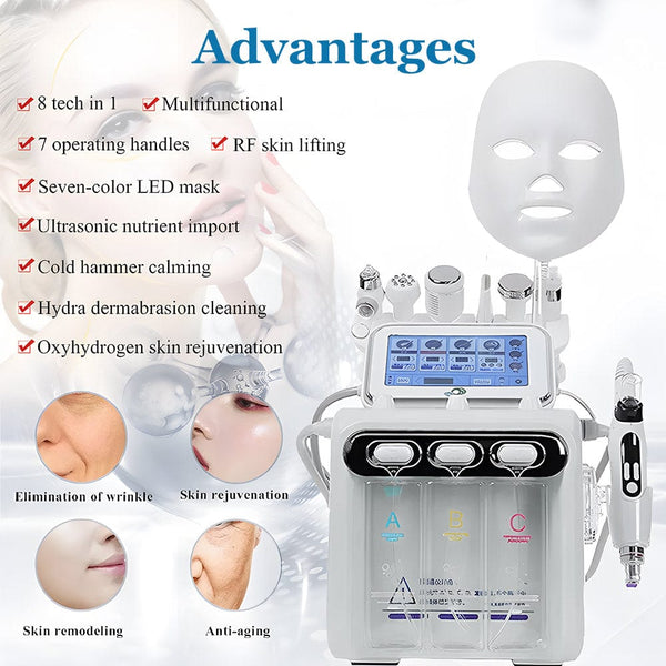 8 In 1 Professional HydroDermabrasion Machine