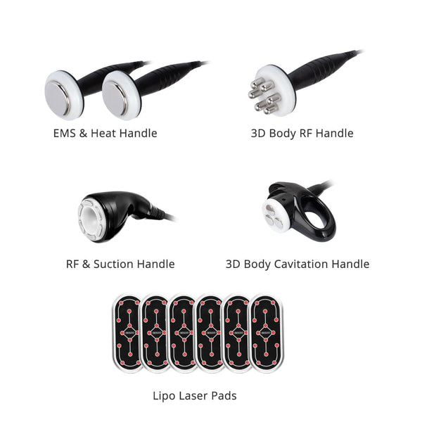 Aristorm 3D 30K S Shape 5 In 1 Cavitation Machine with EMS