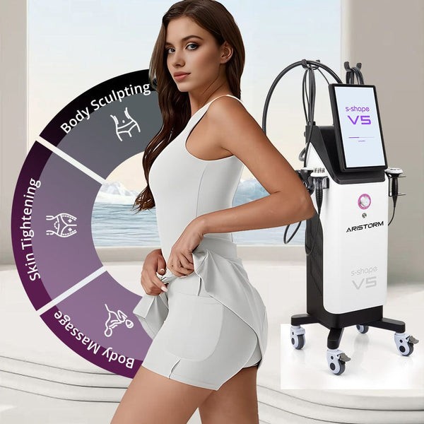 Aristorm 3D 30K S Shape 5 In 1 Cavitation Machine with EMS