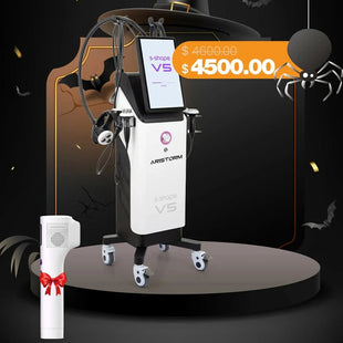 Aristorm 3D 30K S Shape 5 In 1 Vacuum RF Cavitation Machine with EMS