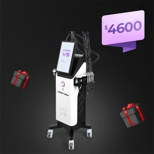 Aristorm 3D 30K S Shape 5 In 1 Vacuum RF Cavitation Machine with EMS