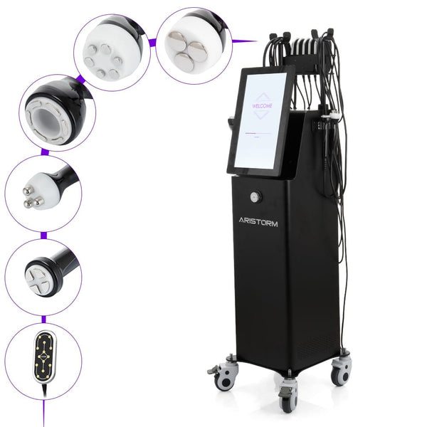 Aristorm 6-in 1 S-Shape Machine Professional 3D 30K Cavitation Body Sculpting