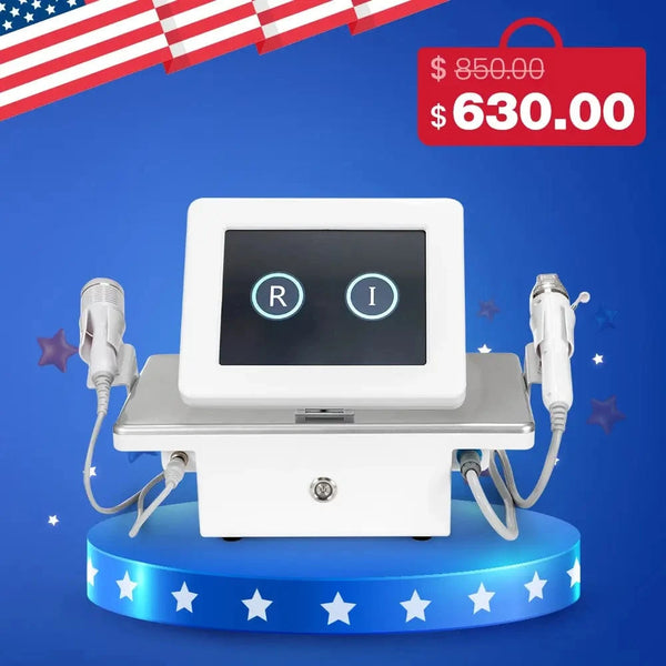Mychway Gold Micro Crystal RF Machine For Skin Tightening With Cold Hammer