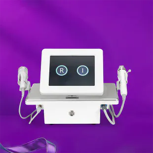 Mychway Gold Micro Crystal RF Machine For Skin Tightening With Cold Hammer