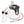 White and black device with various components and hoses on a white background