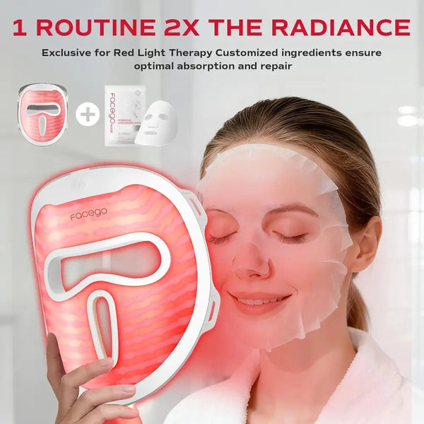 FACEGO Collagen Face Masks For Hydrating & Moisturizing