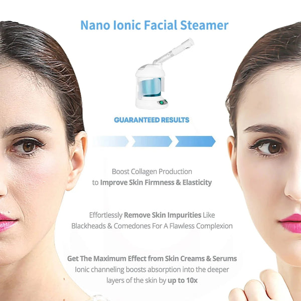 360° Facial Steamer Rotatable Facial Mister