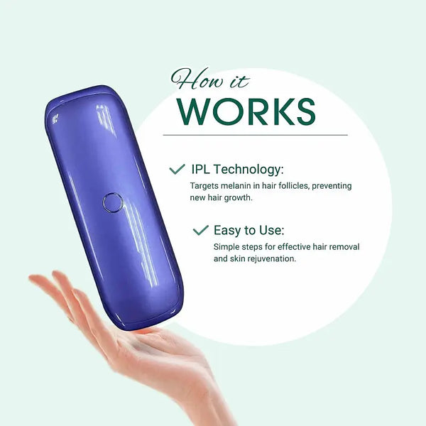 Home Use IPL Hair Removal Device 5 Energy Levels