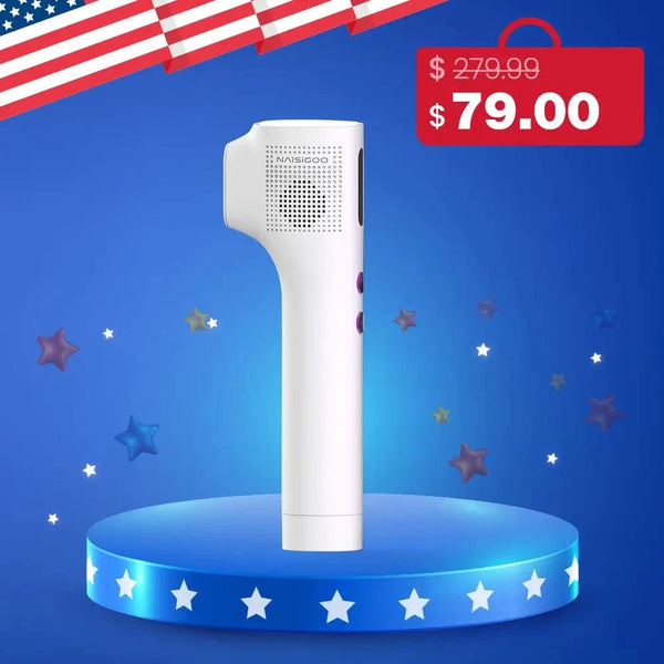 NAISIGOO IPL Hair Removal Device With Sapphire Ice Cooling