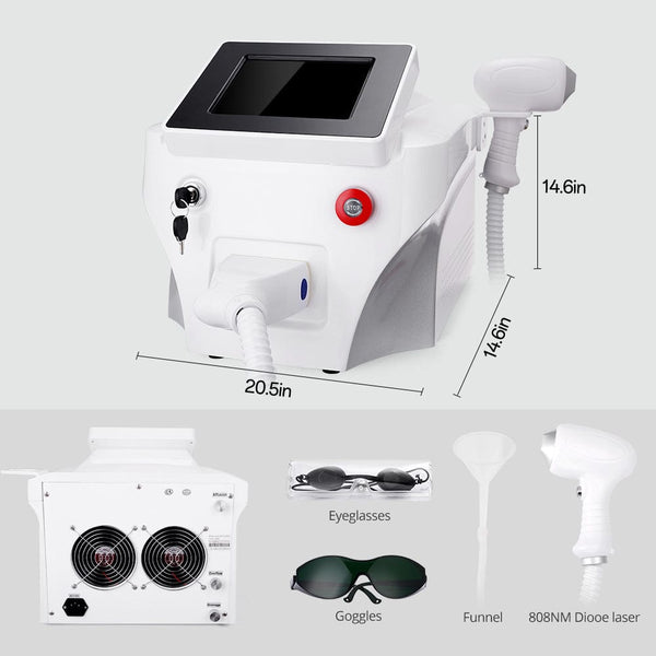 3-in-1 Diode Laser Hair Removal Machine | Effective & Permanent Results