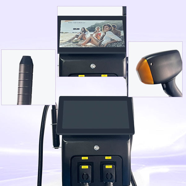 2-In-1 Picosecond 808 Diode Laser Hair Removal Machine Tattoo Removal