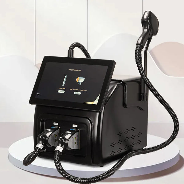 2 In 1 Pro Laser Hair Removal Machine For Hair Tattoo Removal Skin Rejuvenation