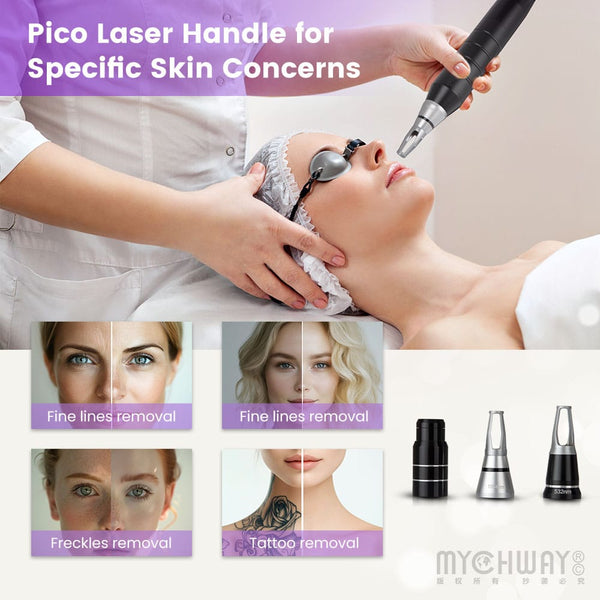 2 In 1 High-Power Pico Laser Diode Laser Machine For Tattoo Hair Spots Removal