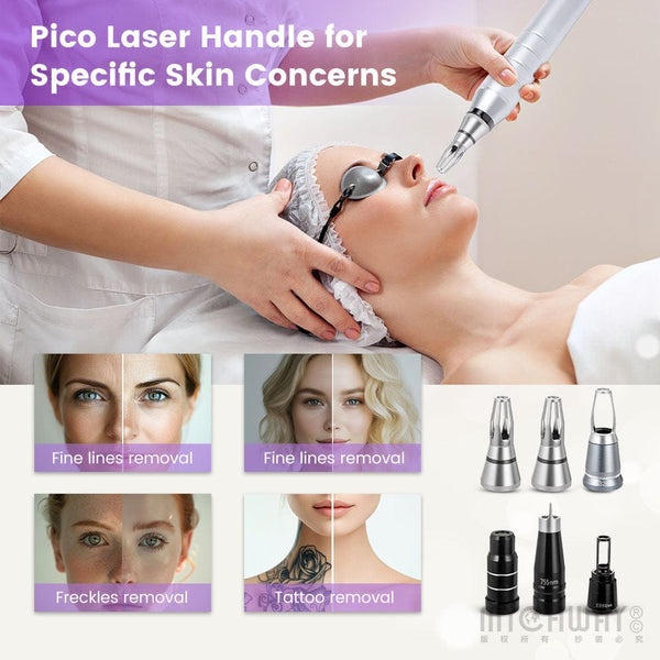 2 In 1 High-Power Pico Laser Diode Laser Machine For Tattoo Hair Spots Removal