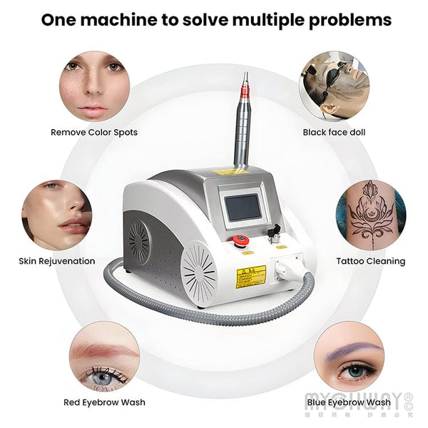 Mychway Picosecond Q-Switched YAG Laser Machine For Tattoo Removal Skin Rejuvenation