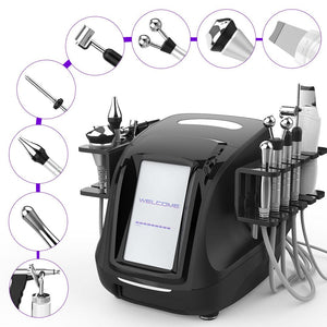 Various Handles of LS-77D1 7-In-1 Ultrasound Skin Care Equipment