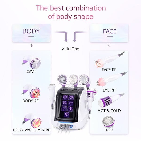Cavitation RF Vacuum Machine - Body Shaping & Skin Lifting
