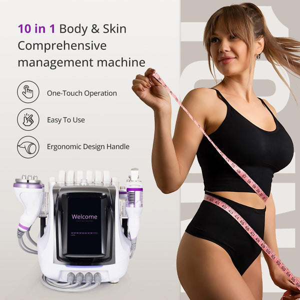 Lipo Cavitation Vacuum RF Machine - 10-in-1 40K