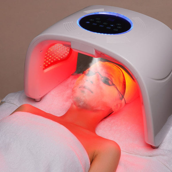 Foldable 7 Colors LED PDT Photon Lamp Phototherapy Ion Therapy ION Laser Facial Machine