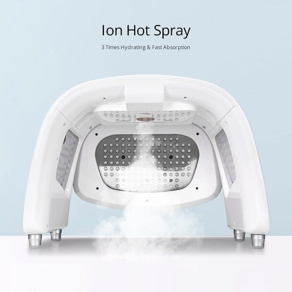 Foldable 7 Colors LED PDT Photon Lamp Phototherapy Ion Therapy ION Laser Facial Machine