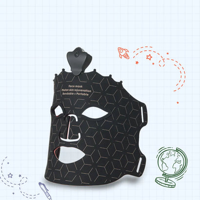 Home Use 7 Color Face Care Mask Red Light Therapy Mask