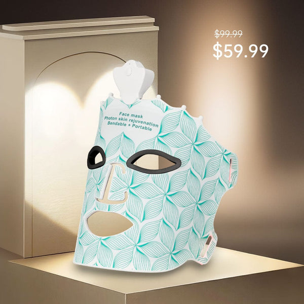 Home Use 7 Color Face Mask Red Light Therapy Mask